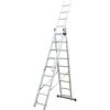 FZZ 4309 Trojdielny rebrík 3x9 FIELDMANN