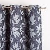 Matějovský Dekoračný záves GAIA MODRÁ, 100% Polyester, metráž (šírky 3 m) x 1m