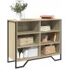 vidaXL Komoda dub sonoma 91x35,5x74,5 cm kompozitné drevo