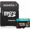 ADATA V30S/micro SDXC/128GB/UHS-I U3 / Class 10/+ Adaptér AUSDX128GUI3V30SA2-RA1