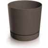 Květináč TUBO P ECO WOOD 19,8 cm - barva: káva ECO
