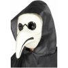 Maska na tvár Smiffy's SF45036 biely duch