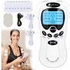 Elektrostimulátor svalov a nervov TENS, silný, veľká sada, elektródy, podložky 3v1
