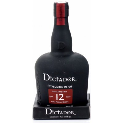 Rum Dictador 12y 40% 0,7L