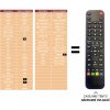 Predátor Panasonic EUR511251 (TV+VCR) náhradný diaľkový ovládač iného vzhľadu