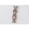 BeWooden Drevená magnetka zajačik Karlíček