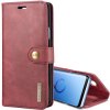 DG.MING 82719 DG.MING Peňaženkový obal 2v1 pre Samsung Galaxy S9 Plus červený