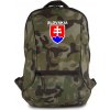 Slovenské Srdce Batoh Maskáčový - Slovakia Farebný Znak