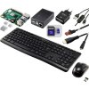 TRU COMPONENTS Pro Set Raspberry Pi® 4 B 4 GB 4 x 1.5 GHz vr. napájacieho zdroja, vr. púzdra, vr. chladiaceho telesa, vr. HDMI ™ kábla, vr. klávesnica, vr. myši; 9197572