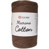Špagát Macrame Cotton Tmavo hnedá 769