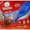 Babs Spot on Pipeta kvapky proti blchám kliešťom a komáre pre psov do 5 kg