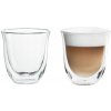 DeLonghi Skleničky na cappuccino set 2 x 190 ml