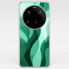 4NewCase - Kryt pre XIAOMI - Xiaomi 15 Ultra - SILIKÓN - Green Waves - 1007000500035