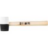 Kladivo Strend Pro HM232 560 g, gumené, BlackWhiteHead, drevená rúčka