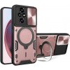 Kryt Magnetic Holder Armor Camshield na Honor 200 5G - Ružová