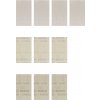 Bosch Súprava brúsnych papierov EXPERT M480, 80 × 133 mm, zrnitosť 4x80, 3x120, 3x180 2608901205