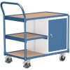 Dílenský vozík se skriňakou, 101 x 112,5 x 62,5 cm, modrý