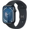 Inteligentné hodinky Apple Watch Series 9 GPS 45mm puzdro z tmavého atramentového hliníka - tmavo atramentový športový remienok - M/L (MR9A3QC/A)