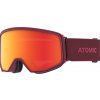 Lyžiarske okuliare Atomic Four Q HD Dark Red uni