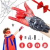RĘKAWICA Z WYRZUTNIĄ SIECI SPIDERMAN ELEKTRICKÁ S VÄČŠÍM DOSAHOM - DARČEK