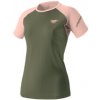 Dynafit Alpine Pro W S/S Tee thyme 6370 34; Zelená triko