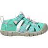 KEEN Seacamp II CNX Children Detské sandále bright aqua/giggle pink 27-28 10054602KEN01SA