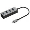 HUB ROZDEĽOVAČ USB-C ADAPTÉR TYP-C NA 4x USB 3.0 YENKEE TRANSFER DO 5 Gbps (YHB C430)