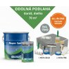 IZOLUJ.TO Zostava: Odolná garáž a domáca dielňa sivá 70 m² – STANDARD (All-in-One s náradím)