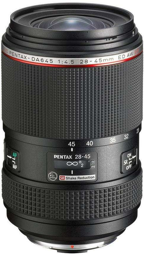 Pentax 645 28-45mm f/4.5 DA HD ED AW SR