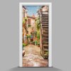 Nálepka fototapeta na dvere Ulička Verona 75x205