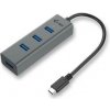 iTec USB-C Metal 4-portový HUB (C31HUBMETAL403)