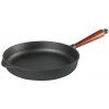 Skeppshult liatinová panvica - hlboká, 28 cm, buková rúčka