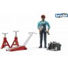 Herný set Bruder Bworld 62100 Mechanik s náradím (4001702621001)