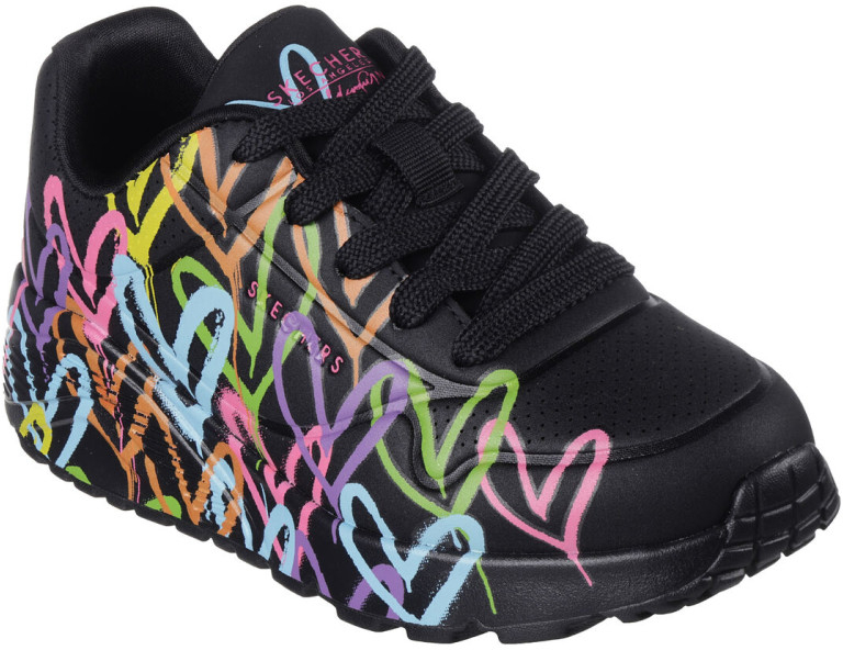 Skechers Uno Lite X JGoldCrown Lace Up black/multi