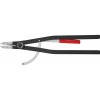 Knipex 44 10 J6 - Kliešte na poistné krúžky pre vnútorné poistné krúžky vo vŕtaných otvoroch čierne popráškované 580 mm