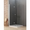 New Trendy New Soleo sprchovací kút 100x90 cm štvorcová chromová lesklé/priehľadné sklo D-0149A/D-0089B