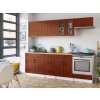 Kuchynská linka BERIZA CHOCO 240cm - Brick