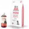 BRIT CARE Mini Grain-Free Puppy Lamb 7kg & LAB V Lososový olej pre psov a mačky 1000ml