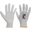 12 par Rukavice BUNTING Evolution White 09/L záhradné