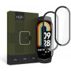 2ks v balení, set hybridných skiel Hofi Hybrid Pro+ 2-Pack Xiaomi Smart Band 8 / 8 Nfc Black