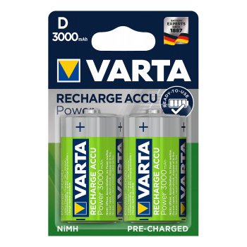 Varta Power D 3000 mAh 2ks 56720 101 402