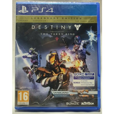 Destiny the Taken King Legendary Edition (DESTINY+EXP I+EXP II+TAKEN KING) Playstation 4 EAN: EDÍCIA S EXTRA DIGITÁLNYM OBSAHOM