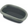 STEFANPLAST GREEN LINE SPRINT 20 sivá/sivozelená 39x58x17cm toaleta pre mačky 98% z recyklovaného plastu