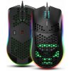 MYŠOVÁ myš PRE HRÁČOV RGB PODSVIETENÁ 6400 DPI