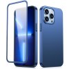 Joyroom 360 Full Case predný a zadný kryt pre iPhone 13 Pro Max + ochranné tvrdené sklo na displej modré (JR-BP928 blue)