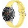 Bstrap Silicone remienok na Samsung Galaxy Watch 4 / 5 / 5 Pro / 6, yellow (SSG017C04)