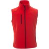 PAYPER GLASGOW 001363-0355 / Softshellová dvojvrstvová vesta - červená M