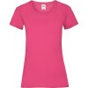 Fruit of the Loom Tričko Lady-Fit Valueweight T, krátký rukáv, dámské COT-16137231005 2XL Fuchsia