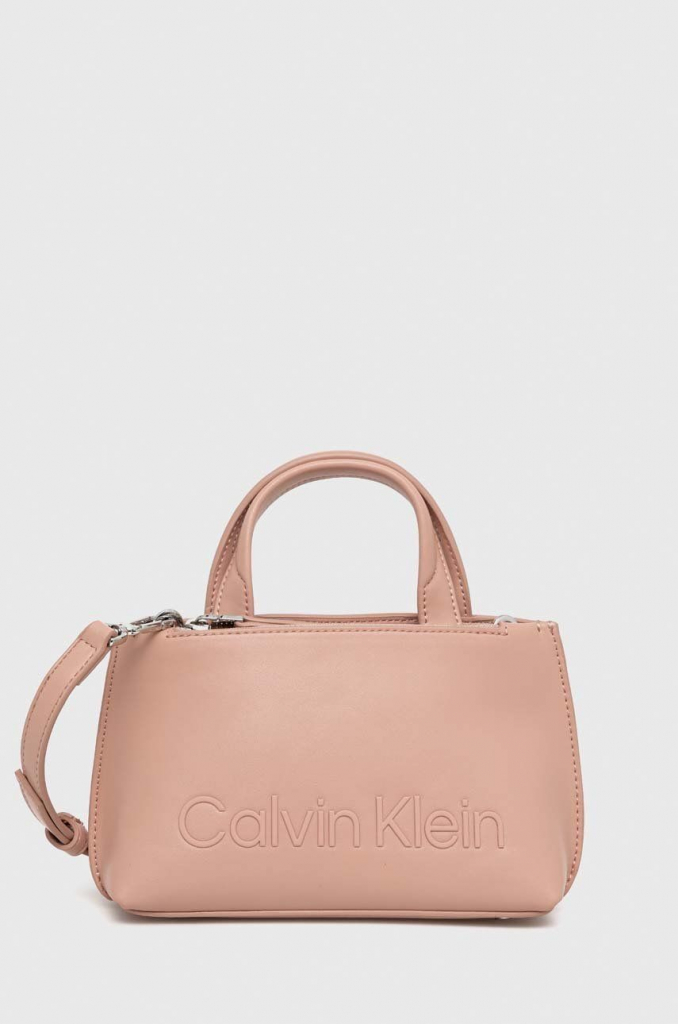 Calvin Klein kabelka ružová K60K610167.PPYX