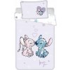 Jerry Fabrics Obliečky Lilo and Stitch Heart Bavlna 140x200 70x90